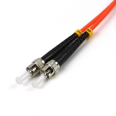 Kabel Patch Fiber Optik Mode Kondisi dengan Kehilangan Sisipan Rendah ≤0.3dB Bahan Jaket LSZH dan Panjang yang Disesuaikan