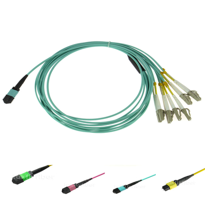 Kabel Patch MPO MPO/PC/F-LC/UPC Uniboot 12F Multimode