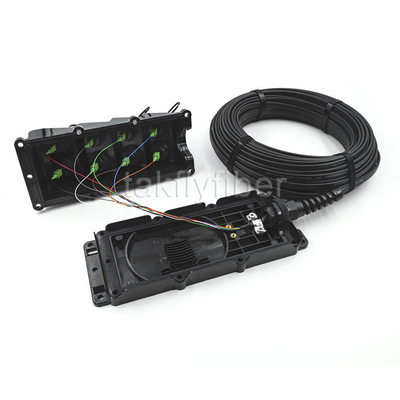 1x8 Splitter OptiTap Connector Drop Cable Dielectric / Kabel Tonable MST Box, 8 Port OptiTap Joint Closure