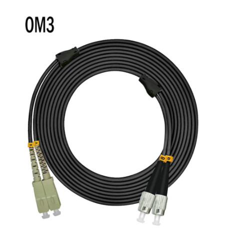 Multimode Fiber Optic Patch Cord Dengan Panjang yang Dapat Dikustomisasi Dan Kerugian Masukan Rendah &lt;0.3dB