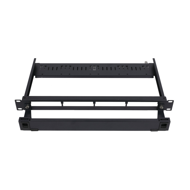 1U Rack Mount MPO-LC Cassette Adapter Panel dengan 96F Fiber Count Ukuran 430*338.5*43.6mm