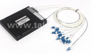 16 CH CWDM Mux Demux ABS Box 2.0mm 3.0mm LC APC Konektor
