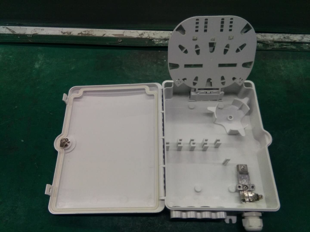CAT5e Kabel Kompatibel 8 Core Termination Box untuk Pemasangan Kabel Serat Optik yang Cepat dan Mudah