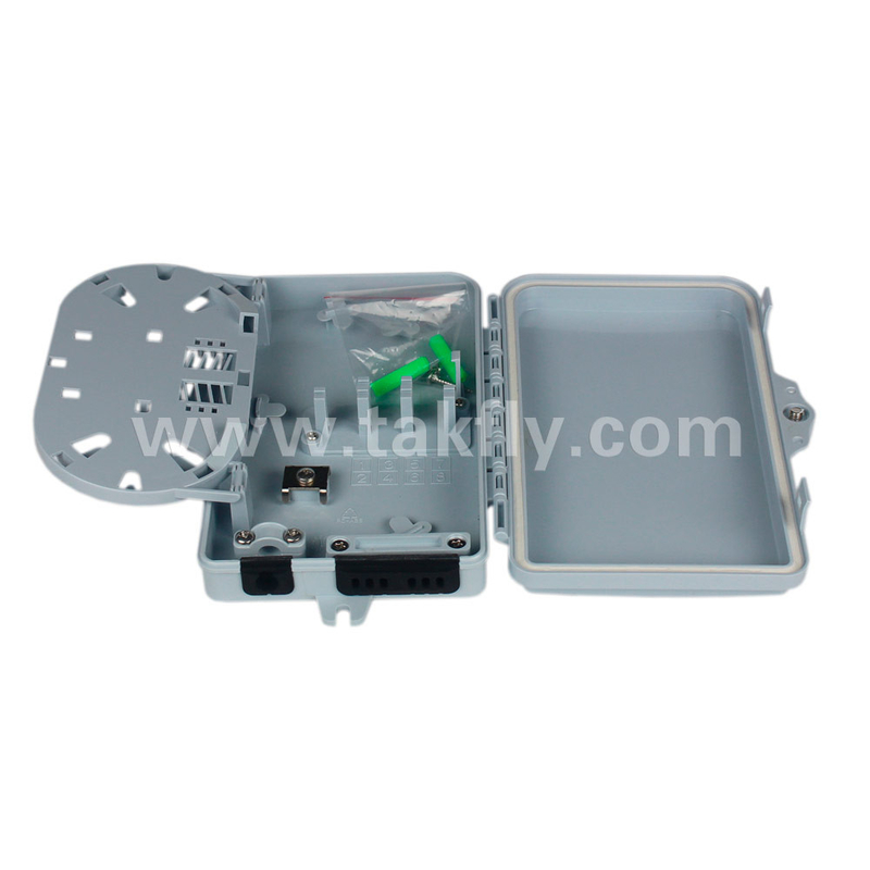 FTKS-1805-06B FTTx 6 Port Fiber Termination Box Untuk Fiber Optic Kabel Ukuran Standar
