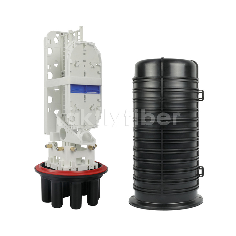 TK-SC- R05A-64SC Series Fiber Optic Splice Closure Digunakan di Saluran Terkubur Overhead Untuk Ftth