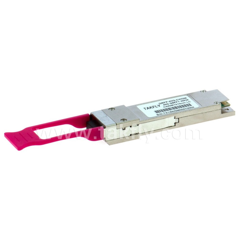 100Gbps QSFP28 ER4 Lite Optical Transceiver Hingga 27.952 Gbps Tingkat data per saluran