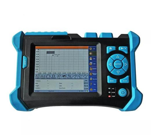 Optical Time Domain Reflectometer otdr layar sentuh besar tombol pintasan mudah dioperasikan
