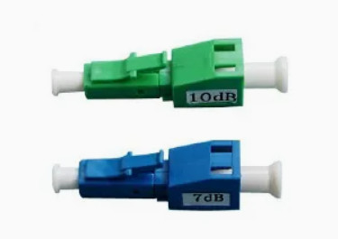 LC UPC/APC 3, 5, 10, 15, 20dB Attenuator Serat Optik Pria-Wanita dengan Badan Logam