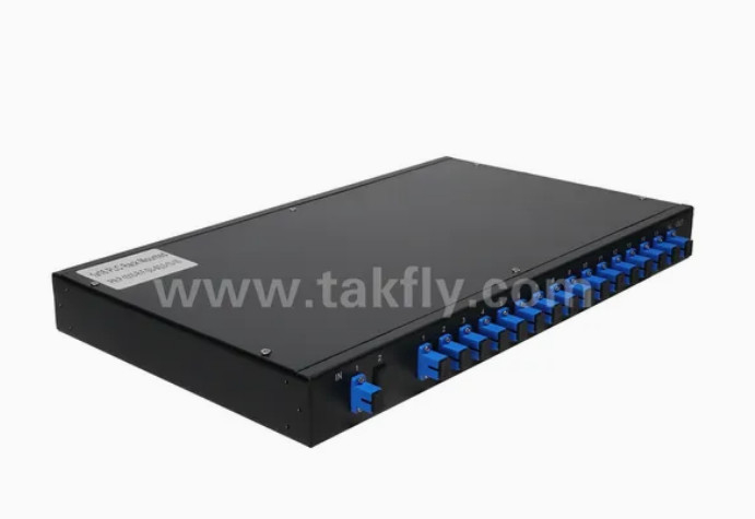 Gpon Epon 32 Port Rack Mount Fiber Optical Splitter Sc/APC Connector Keandalan dan stabilitas tinggi