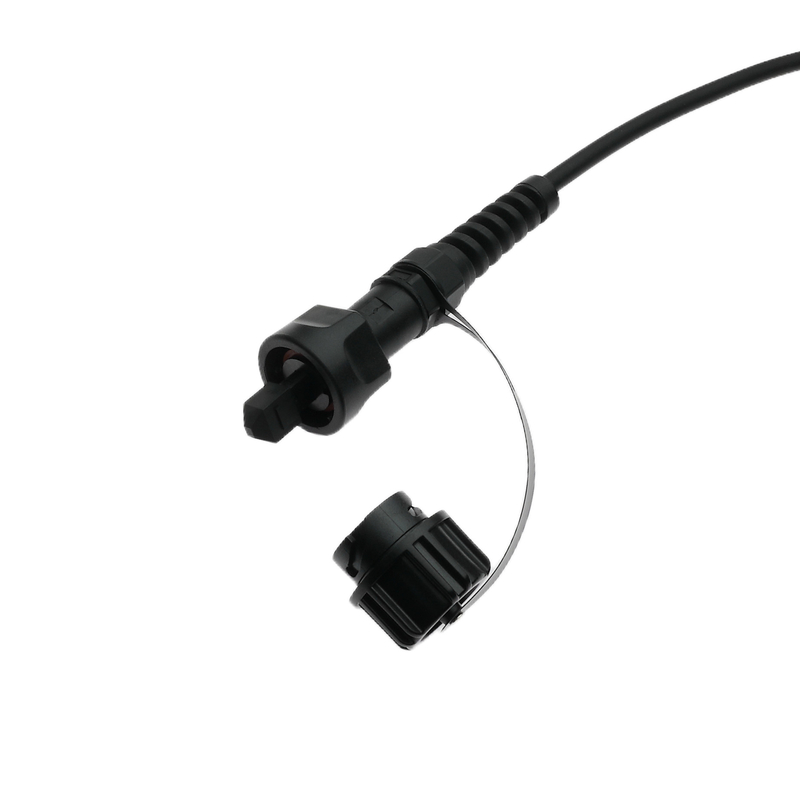 Kabel Trunk Fiber Optik MPO MTP Tipe Polish ODVA PC/APC untuk Jaringan Telekomunikasi Bandwidth