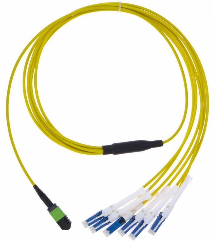 Kabel Patch Serat Optik Breakout MPO-CS PVC/LSZH SM/MM