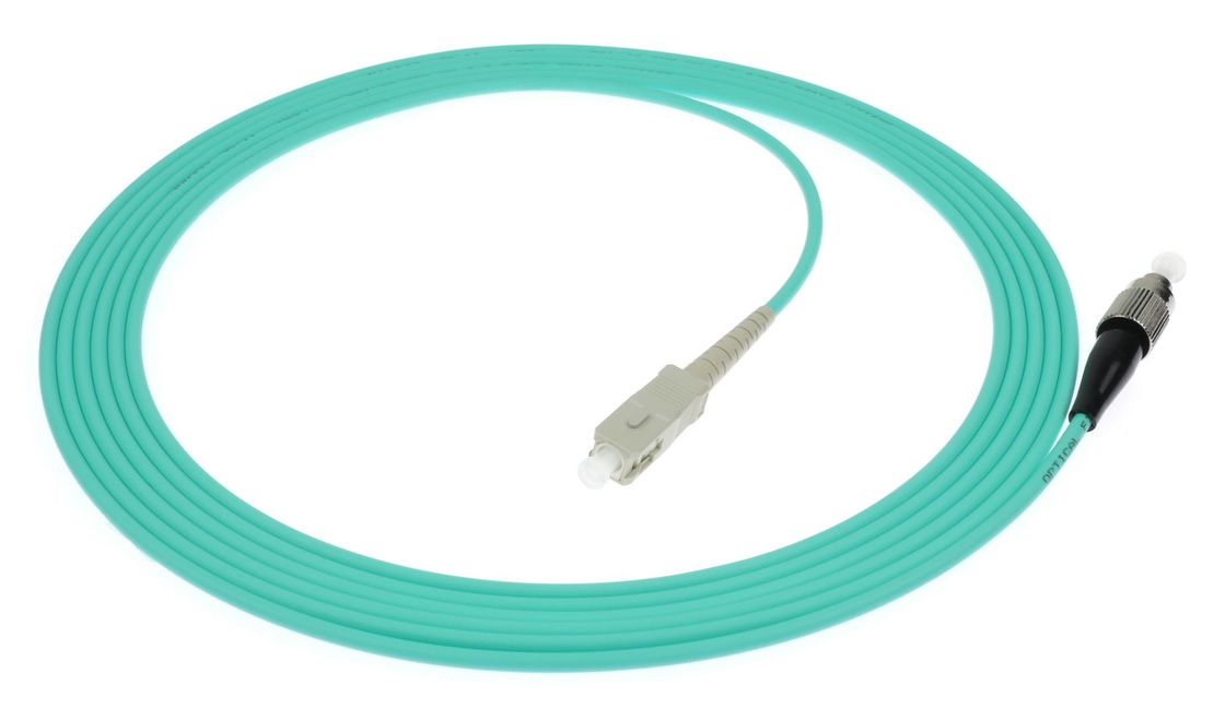 SC-FC Simplex Fiber Optic Patch Cord LSZH/PVC UPC dan APC