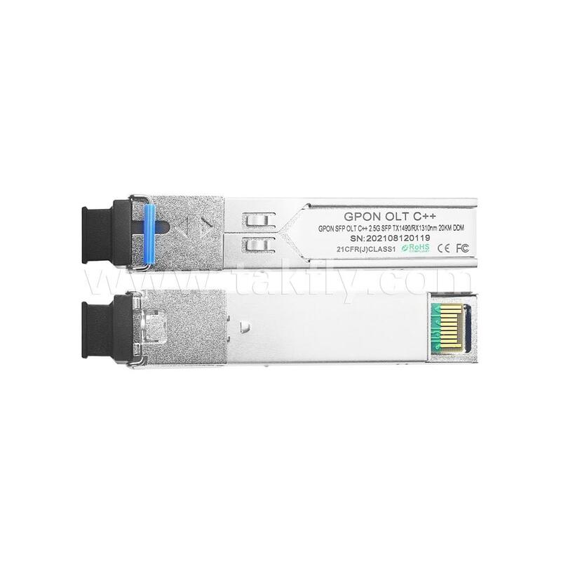 Modul Transceiver Optik SFP GPON OLT Kelas C++ untuk Pusat Data FTTH FTTX