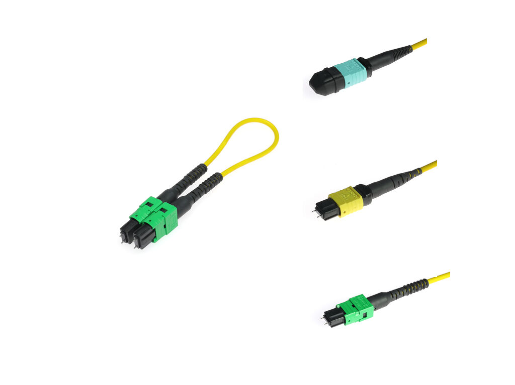Powder Coating Multi Fiber Push On MPO MTP Connector Solusi tahan lama untuk aplikasi pusat data dan telekomunikasi