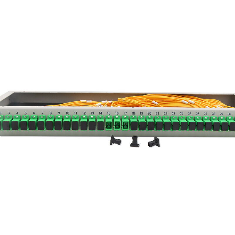 Saluran 2 sampai 40 WDM Mux Demux Konektor Disesuaikan Multiplexer Optik Panjang Serat Disesuaikan untuk Jaringan Telekomunikasi dan Transmisi Data