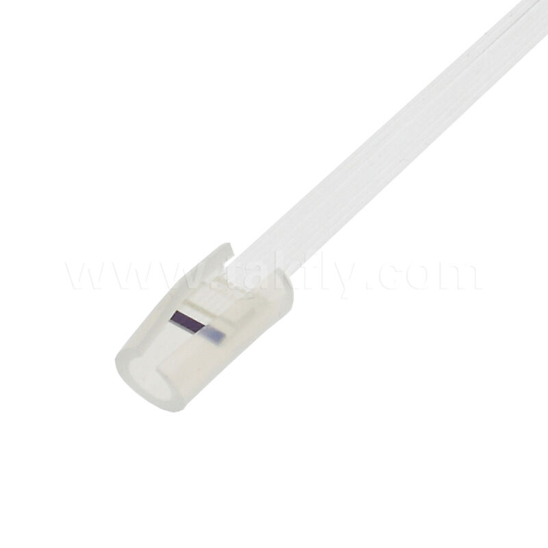 8CH FAU attaching Lens Array  Fiber Array Unit FA Assembly dengan Akurasi Tinggi dan Panjang yang Disesuaikan