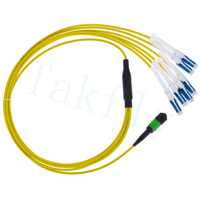 Kabel Patch Breakout MPO ke CS – Solusi Kepadatan Tinggi untuk Interkoneksi Pusat Data 400G/800G