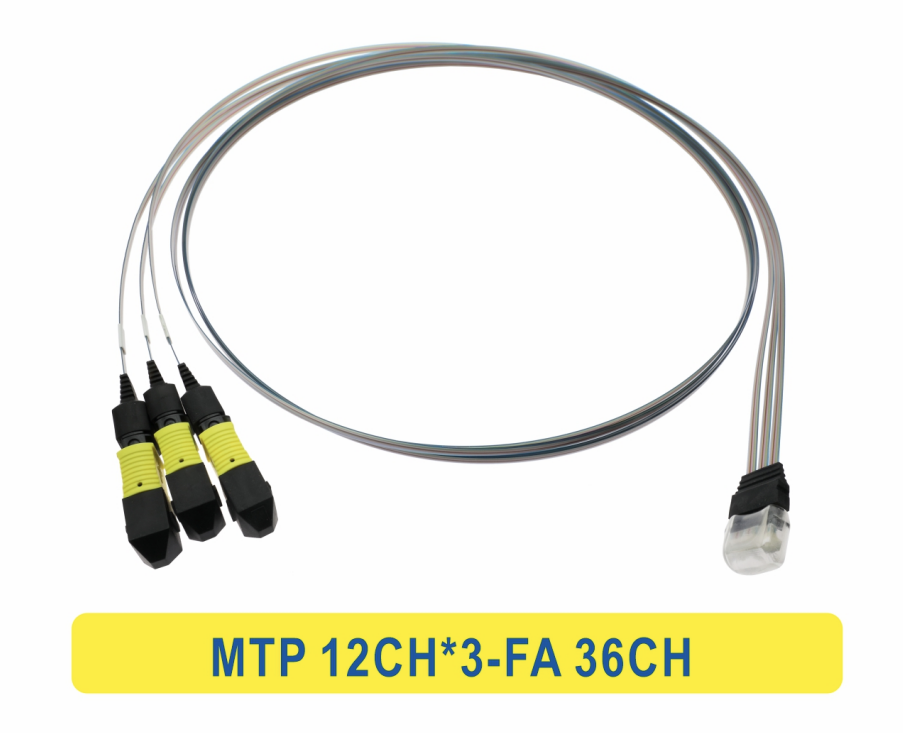 Kabel Patchcord Serat Optik Array Serat 3*12F MTP hingga 36CH FA