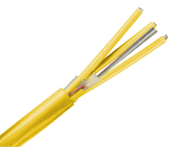 Kabel optik mini 2 sampai 144 inti, Diameter kecil, Non-logam, LSZH/Lapisan PVC