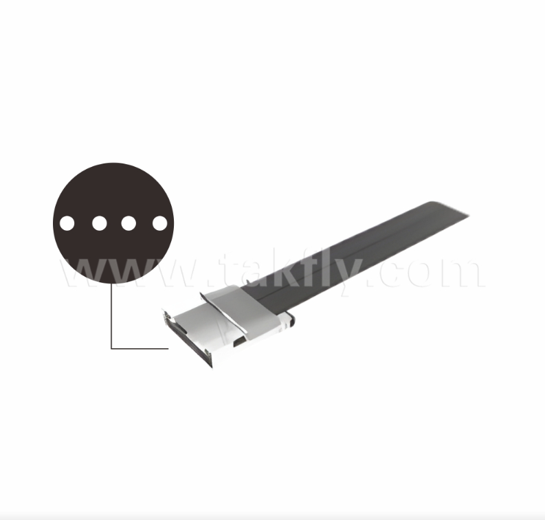 Polarization-Maintaining Fiber Array (PM Fiber Array) ¢ Panda PM Fiber, High-Precision V-Groove, High Extinction Ratio (≥25dB), Low Insertion Loss (≤0.5dB), untuk Coherent Transceivers,Fiber Optic Gyro