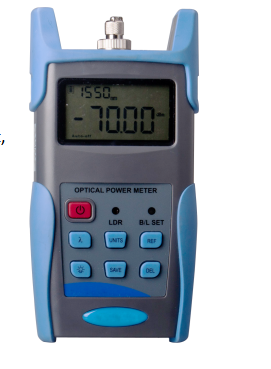 FTTx Fiber Handheld Optical Power Meter di Cina Untuk Pengujian &amp; Pemasangan &amp; Pemeliharaan