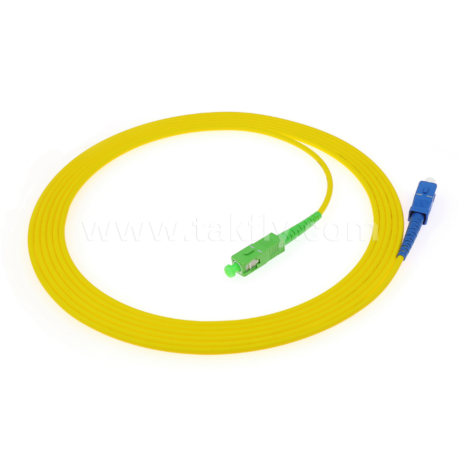 SC-SC Simplex & Duplex Fiber Optic Patch Cord ¢ SM/MM, untuk Interkoneksi Jaringan Optik yang Dapat Diandalkan