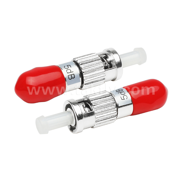ST Plug Type Fixed Attenuator High Repeatability, Polarization Insensitive, Nilai yang dapat disesuaikan