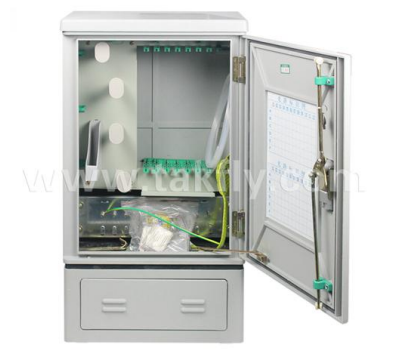 96 Core Floor Type Fiber Optic Cross Connect Cabinet -- Solusi Jaringan Kapasitas Tinggi