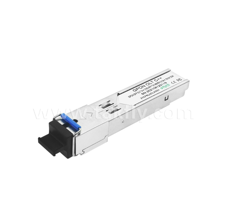 GP4321-3SCDC2x GPON OLT Kelas C++ SFP Transceiver ️ 2.5G/1.25G, 1490nm DFB, 1310nm APD-TIA, SC/UPC, 32dB+ Link Budget