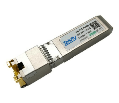 Pemancar Tembaga 10G BASE-T SFP+ | Jaringan Serat Optik dan Berkualitas Tinggi |(TK-T5-RJ45)