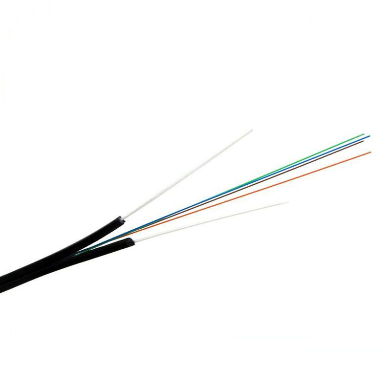 GJYX F CH G657A1 4 Core Single Mode Kabel Serat Optik Kabel Drop Luar FTTH
