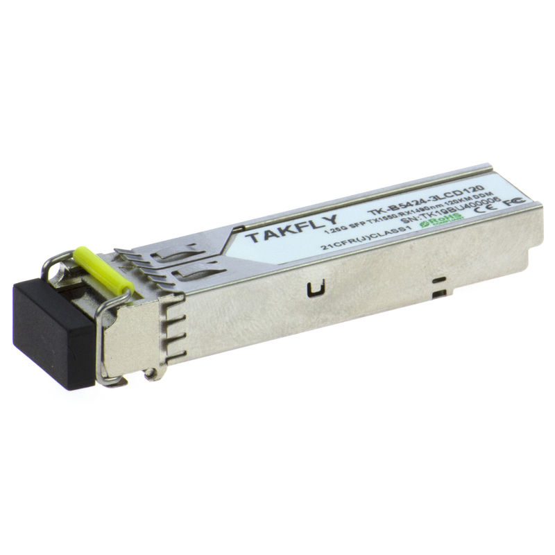 1.25gbps 40/80/120km CWDM Fiber Optic SFP Module SFP Transceiver Untuk ODF