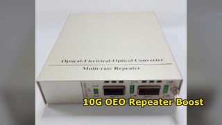 10G OEO Fiber Repeater SFP+ hingga SFP+