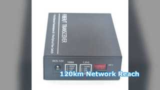 Memperluas Jarak Jaringan 120km Fiber Converter