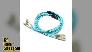 Kabel Patch Serat SC LC FC 12F Kecepatan Tinggi
