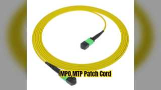 Pusat Data Kecepatan Tinggi Kabel Patch MPO MTP