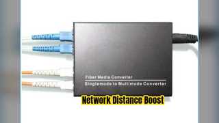 Perluas Jarak Jaringan 120km Fiber Media Converter
