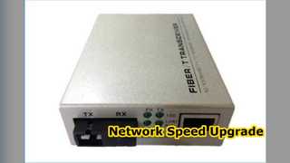 Konverter Media Serat Gigabit TX ke FX