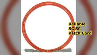 SC SC Patch Cord Duplex Simplex Koneksi Andal