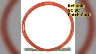SC SC Patch Cord Duplex Simplex Koneksi Andal